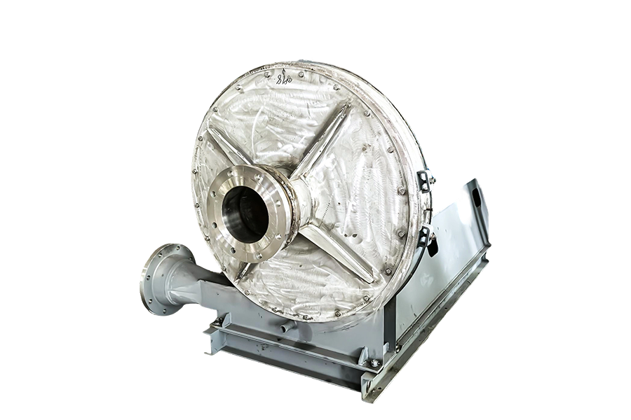 Průmysl stavebních materiálů-tlakový plynový ventilátor pro vápenku