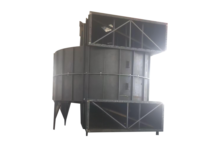 Průmysl stavebních materiálů - vysokoteplotní koncový ventilátor cementářské rotační pece