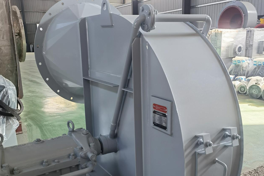 Radiální ventilátor s nulovým únikem