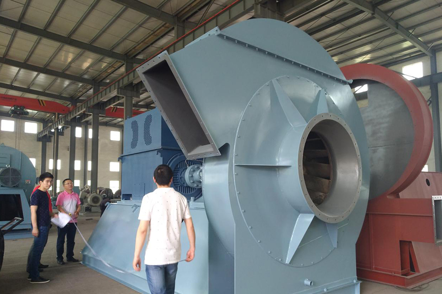 Průmysl na ochranu životního prostředí - rotační pecní systém na zpracování pevného a kapalného odpadu Odtahový ventilátor