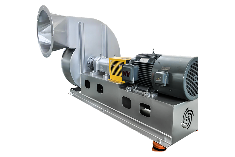 Ventilátor pro dopravu prášku pro potravinářský průmysl